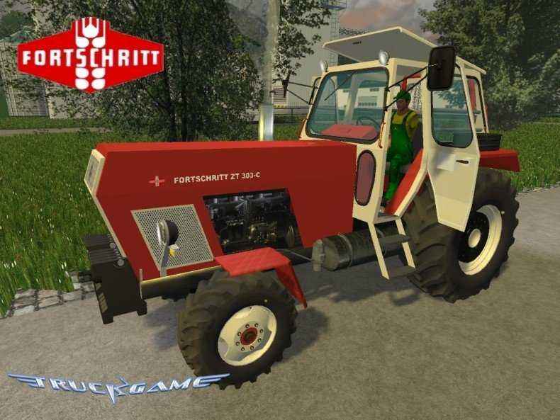 Мод Fortschritt ZT 303 C для Farming Simulator 2015