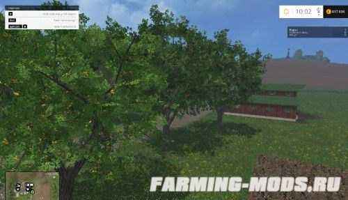 Мод Лимон и яболоня для игры Farming Simulator 2015