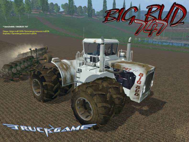 Мод Big Bud 747 для игры Farming Simulator 2015