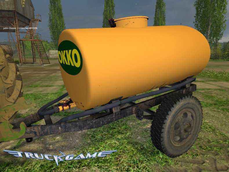 Мод Fuel Trailer для игры Farming Simulator 2015