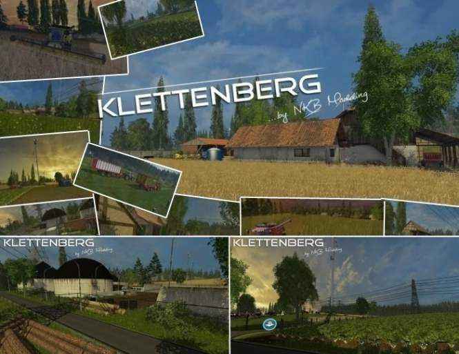 Мод Карта Klettenberg для игры Farming Simulator 2015