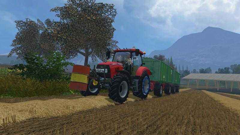 Мод Barrel Weight v1.0 для игры Farming Simulator 2015