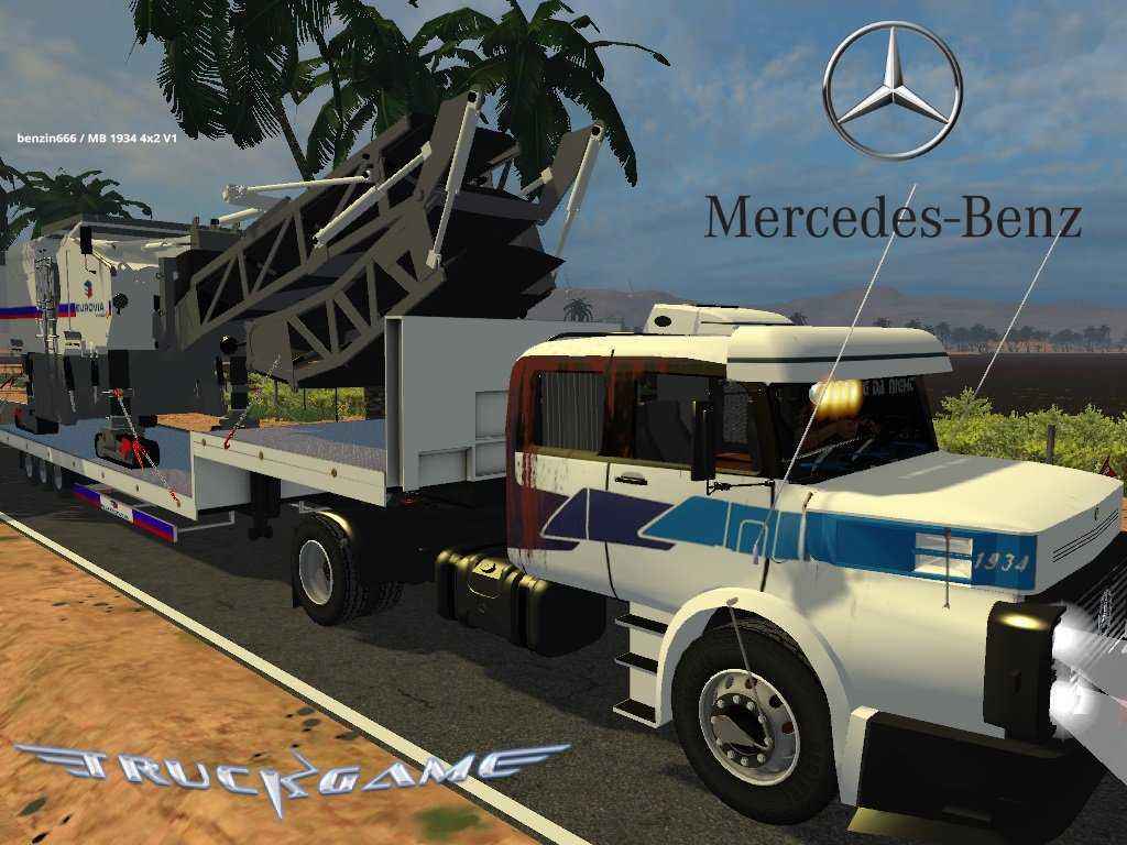 Мод Mercedes 1934 4×2 для Farming Simulator 2015