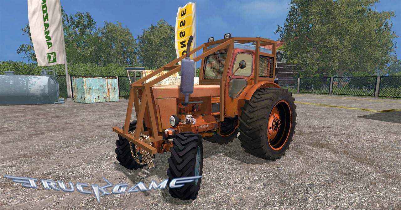 Мод Трактор ЛТЗ Т-40АМ (лесник) для Farming Simulator 2015