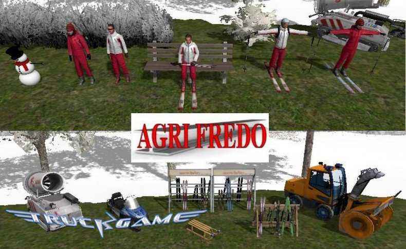 Мод Deco Hivers для игры Farming Simulator 2015