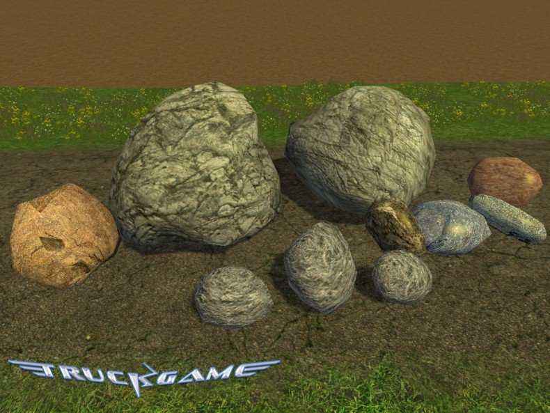 Мод Placeable Rocks для игры Farming Simulator 2015