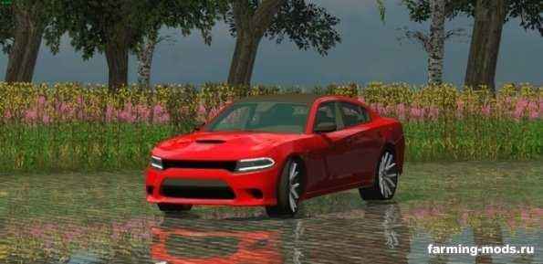 Мод Dodge Charger Hellcat 2015 v1.0 для игры Farming Simulator 2015