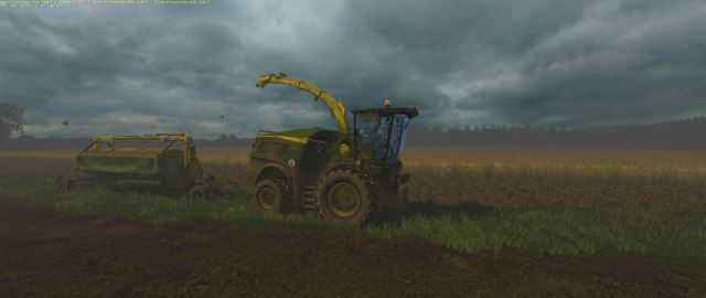 Мод Комбайн John Deere 8600i v 0.22 для Farming Simulator 2015