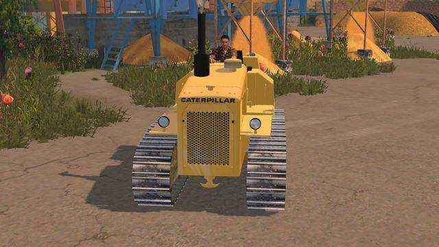 Мод Caterpillar D4E v 1.1 для игры Farming Simulator 2015