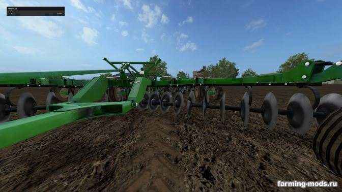 Мод John Deere 2720 Disk Ripper jkidd s edit v 1.0 для игры Farming Simulator 2017