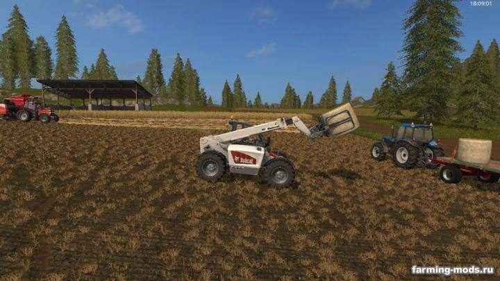 Мод Bobcat TL 470 v 1.0 для Farming Simulator 2017