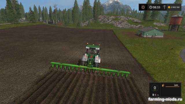 Мод Large plow v 1.0 для Farming Simulator 2017