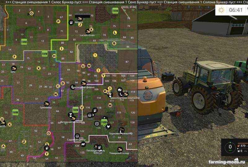 Мод Pleasant Valley 2015 v 2.0 RUS для Farming Simulator 2015