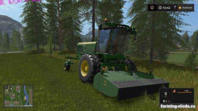 Мод John Deere W260 v 1.2 для Farming Simulator 2017