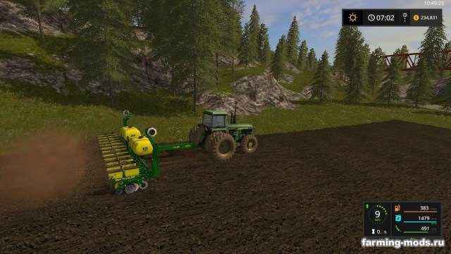 Мод John Deere 1760 12 Row Planter v 1.1.1 для Farming Simulator 2017