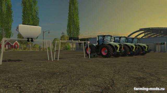 Мод Claas Xerion 4000/4500/5000 Pack v 1.0 для игры Farming Simulator 2017