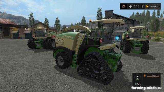 Мод Krone BiGX 480 - 630 v 1.1.0.0 для игры Farming Simulator 2017