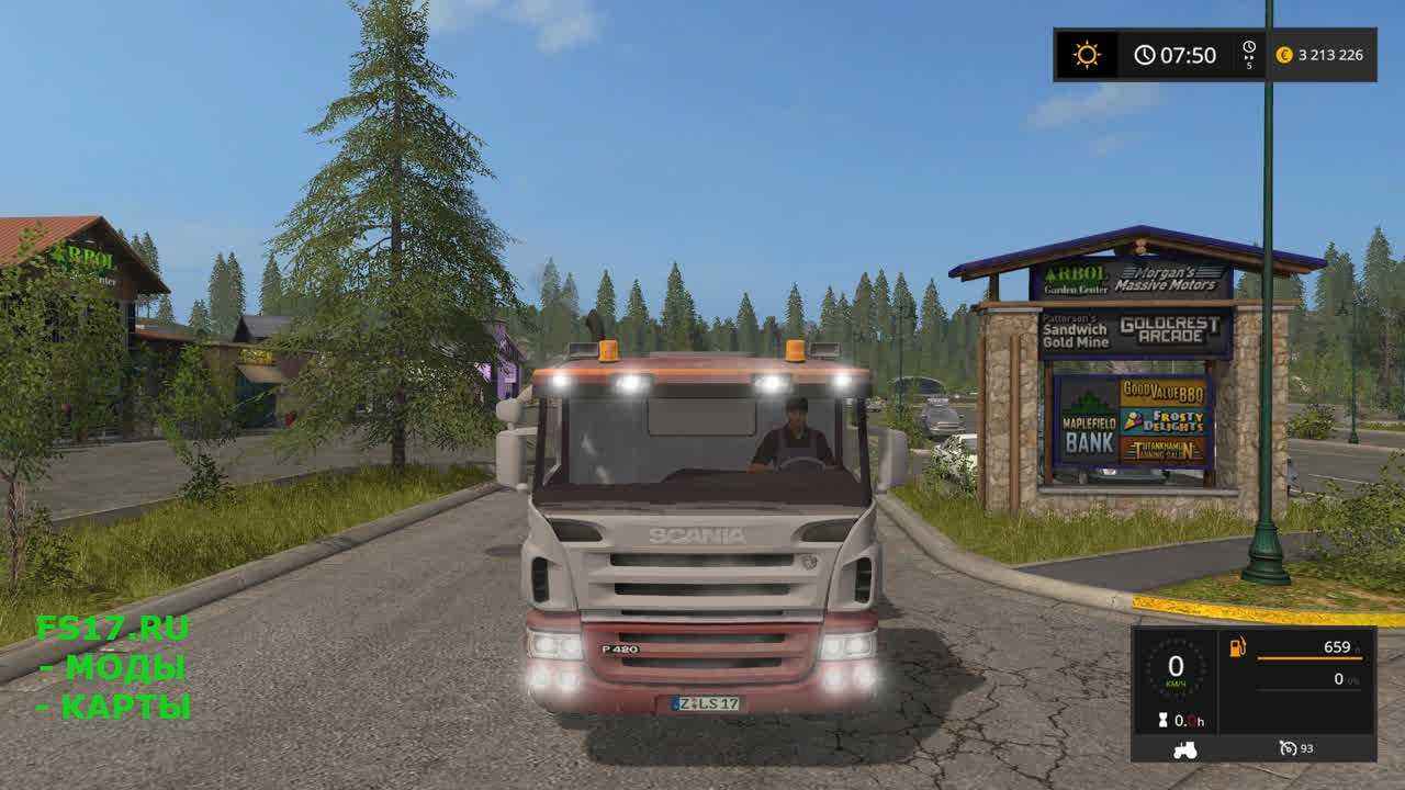 Мод Scania P420 для игры Farming Simulator 2017