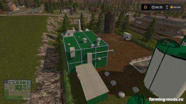 Мод BIO-Diesel Refinery Placeable v 2.0.0.1 для игры Farming Simulator 2017