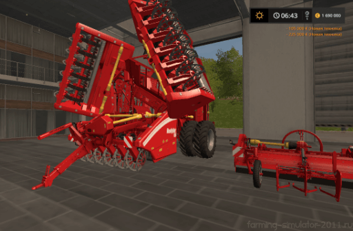Мод GRIMME ROOTSTER 604 для Farming Simulator 2017