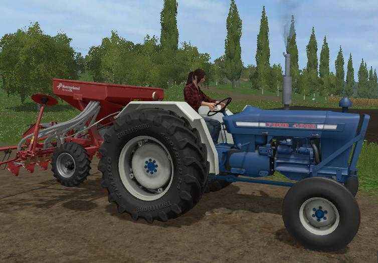 Мод Трактор Ford Forces 7000 v 1.1 для игры Farming Simulator 2017