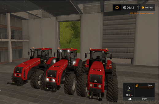 Мод Беларус 3522 для игры Farming Simulator 2017