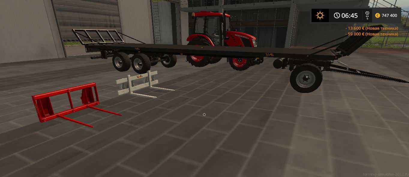 Мод Оборудования с автоподбором для игры Farming Simulator 2017