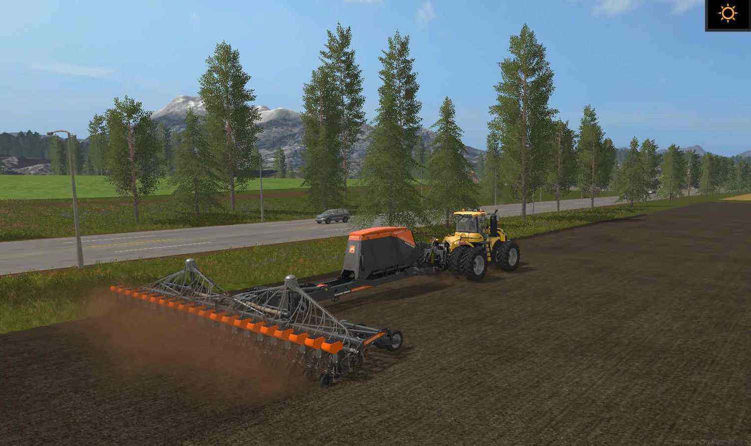 Мод Сеялка AMAZONE 20 ROW UNIT PLANTER V1 для Farming Simulator 2017