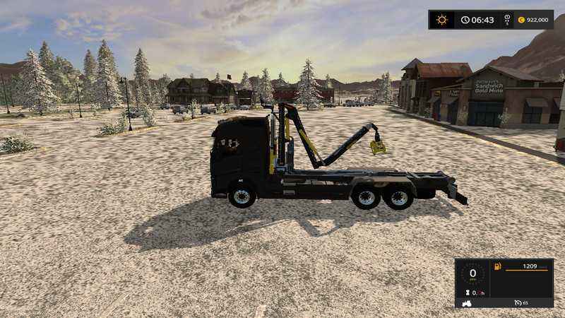 Мод Volvo Crane ITRunner v 1.0 для игры Farming Simulator 2017