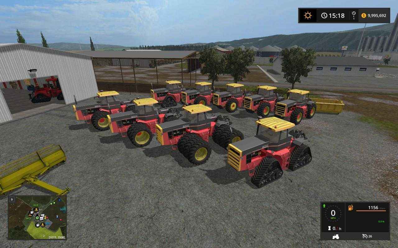 Мод Versatile 856 трактора для игры Farming Simulator 2017