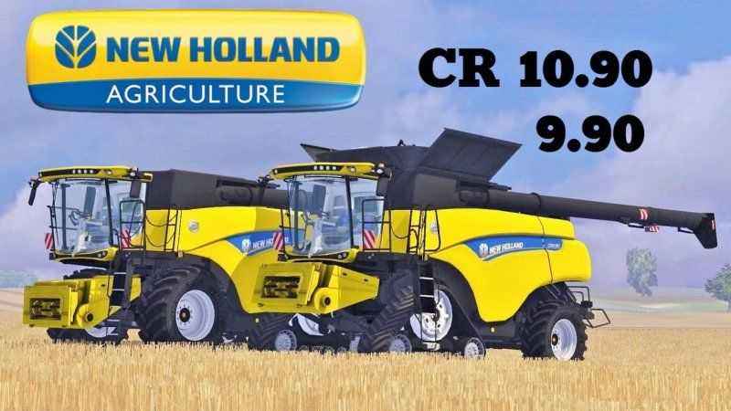 Мод NEW HOLLAND CR 10.90 для Farming Simulator 2017