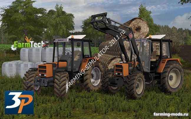 Мод Трактор Renault 95.14 для игры Farming Simulator 2017