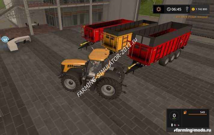 Мод Прицеп - Ponthieux v 0.9 для игры Farming Simulator 2017