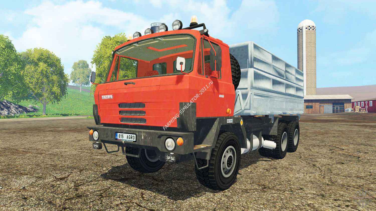 Мод Tatra 815 для игры Farming Simulator 2015