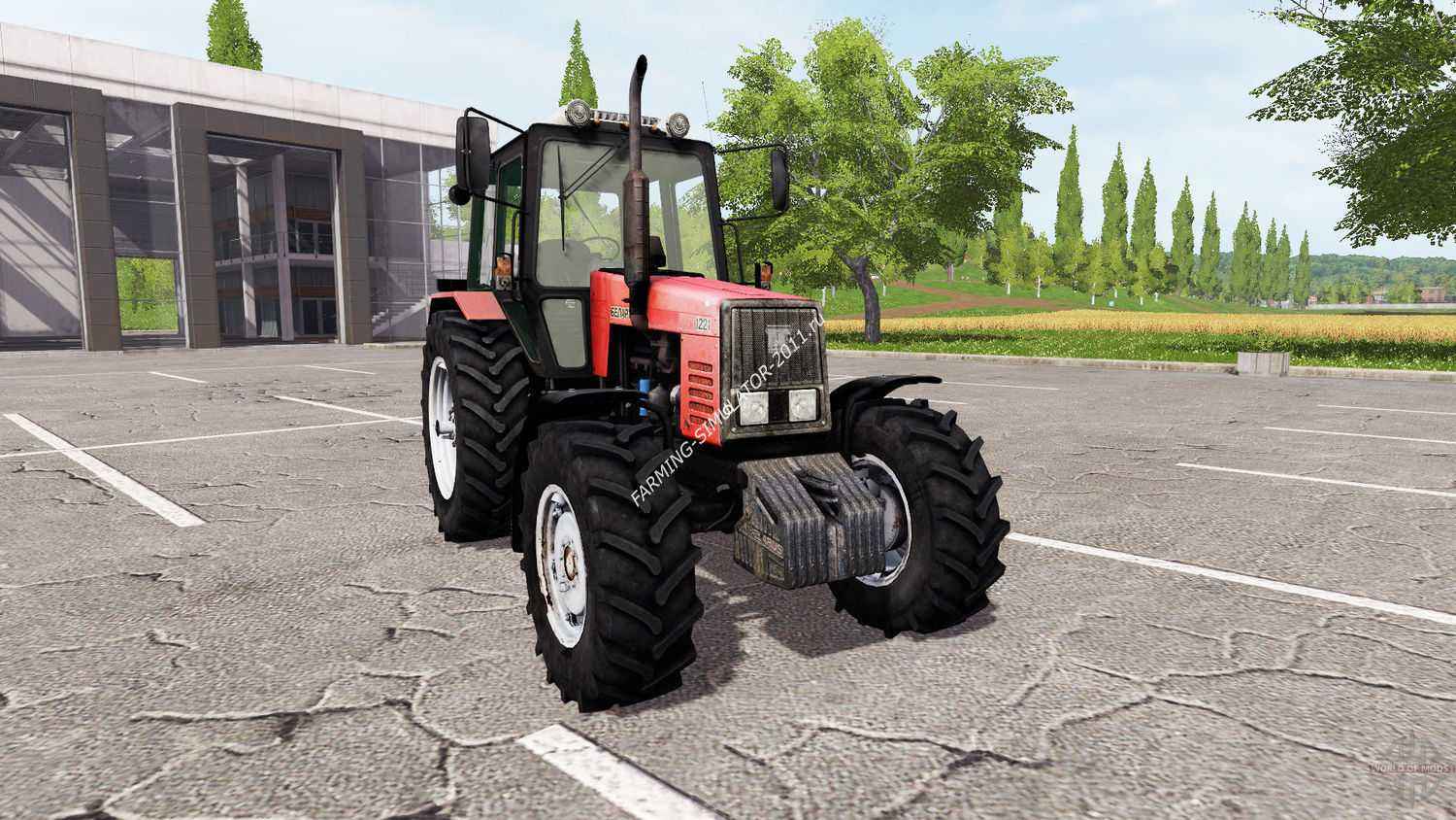 Мод МТЗ 1221 Беларус v2.0 для игры Farming Simulator 2017