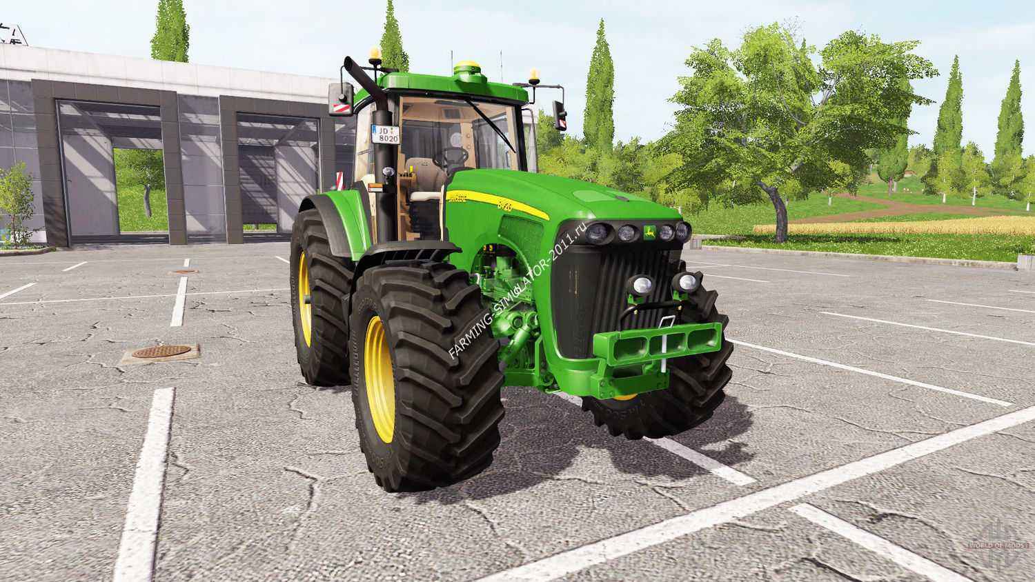 Мод John Deere 8420 v3.0 для игры Farming Simulator 2017