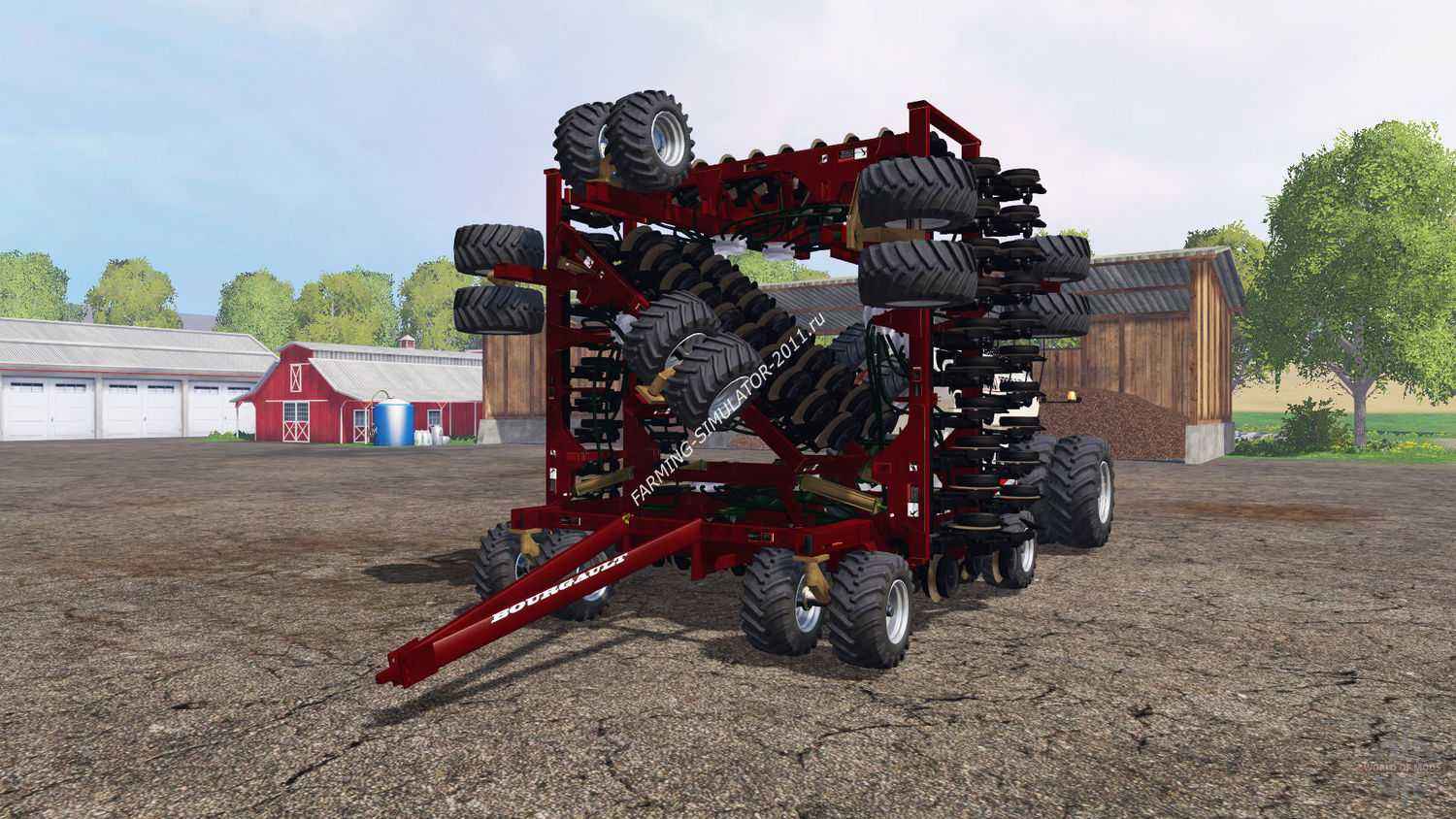 Мод Bourgault 3320-86 PHD Paralink для игры Farming Simulator 2015