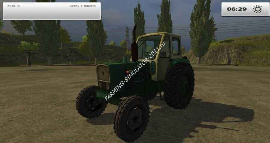 Мод Трактор UMZ 6L v1.1 для Farming Simulator 2013