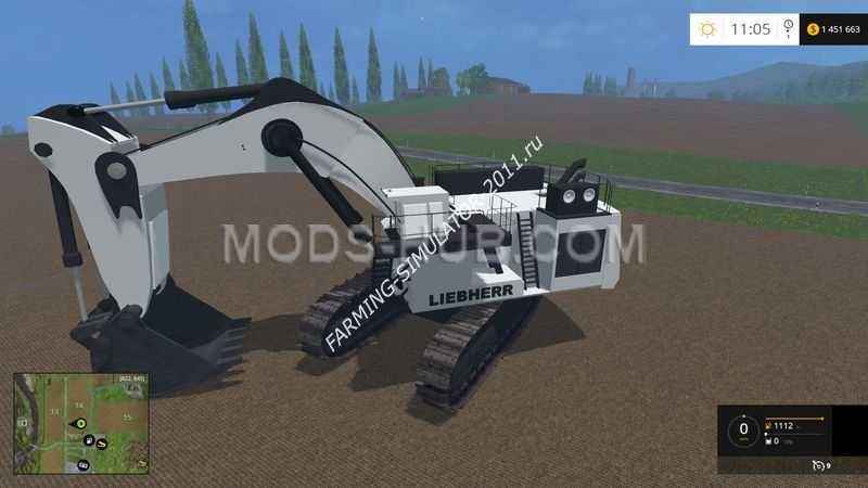 Мод Liebherr 9800 v 0.1 Beta для Farming Simulator 2015