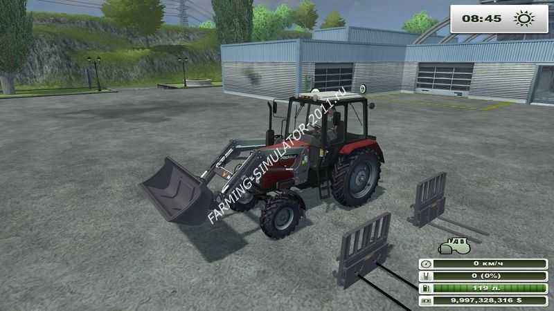 Мод Трактор MTZ 920 FL v 1.0 для Farming Simulator 2013