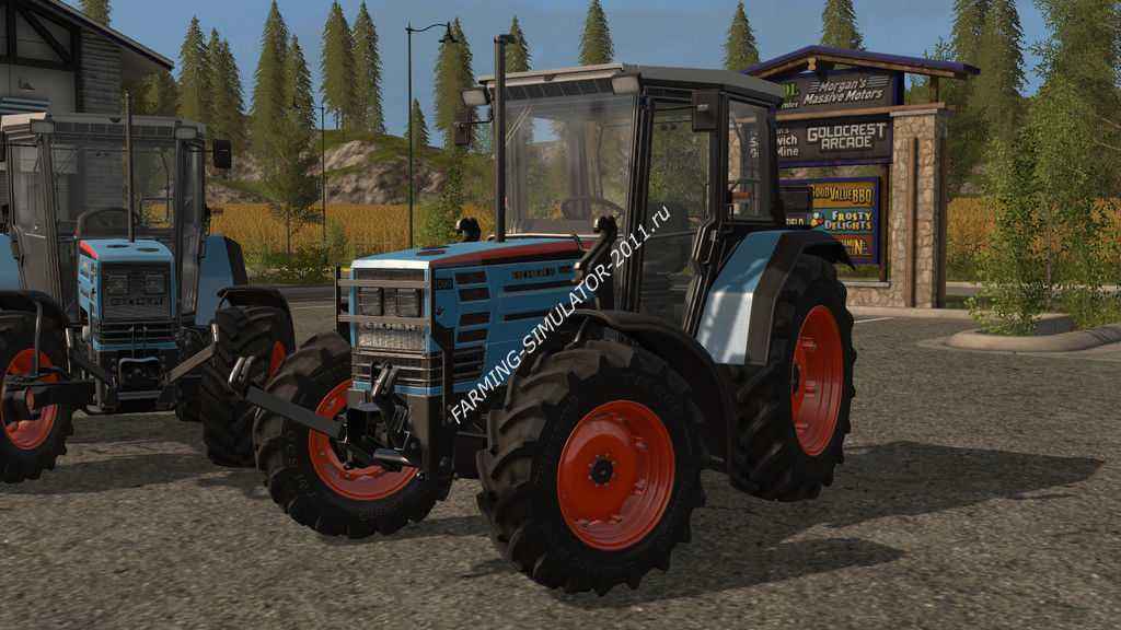 Мод трактор EICHER 2090T — 2100T V1.1.0.0 для игры Farming Simulator 2017