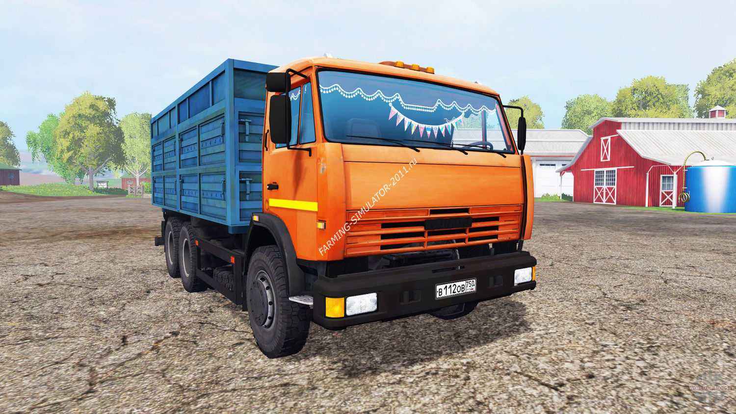 Мод КамАЗ 53212 v1.1 для Farming Simulator 2015