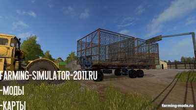 Мод Прицеп ПТС-12 Арба v 1.2 для Farming Simulator 2017