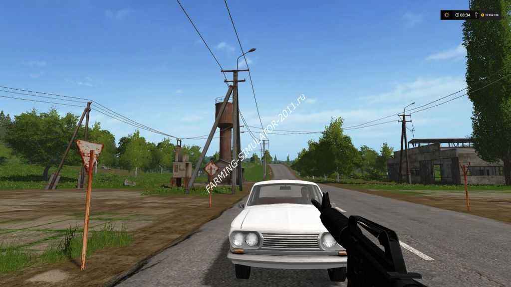 Мод Оружие автомат M4 GUN для игры Farming Simulator 2017