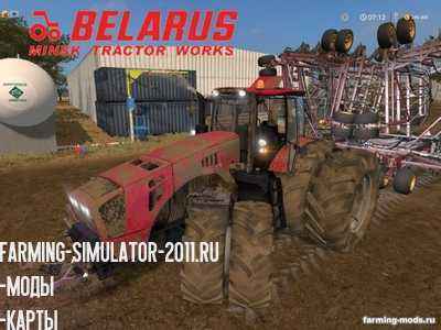 Мод Трактор МТЗ-4522 v 2.0 для игры Farming Simulator 2017
