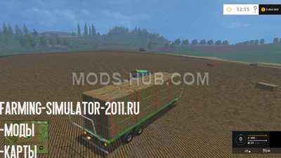 Мод Прицеп Joskin Wago TRAILED 10m для игры Farming Simulator 2015