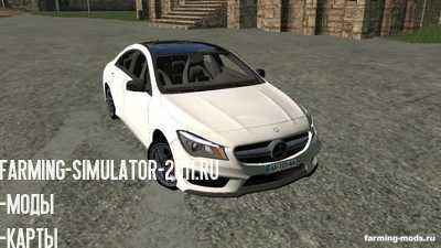 Мод Автомобиль Mercedes Benz CLA 45 AMG v 1.0 для Farming Simulator 2017