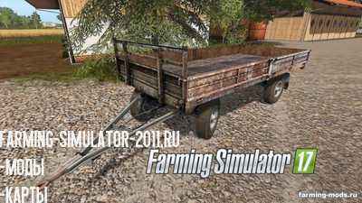 Мод Прицеп HL60-02 Pritschenanhanger UAL v 1.0 для Farming Simulator 2017