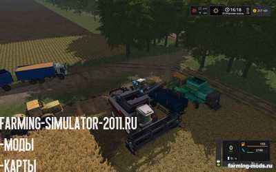 Мод Карта УкрАгро v 1.2 для игры Farming Simulator 2017