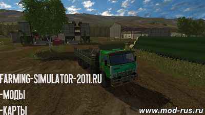 Мод Камаз 65310 для игры Farming Simulator 2015
